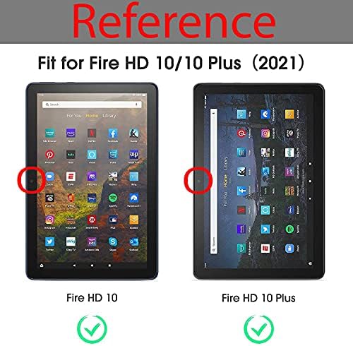 [2 חבילה] מגן מסך Epicgadget עבור Fire HD 10, Fire HD 10/Fire HD 10 Plus/Fire HD 10 Kids Pro